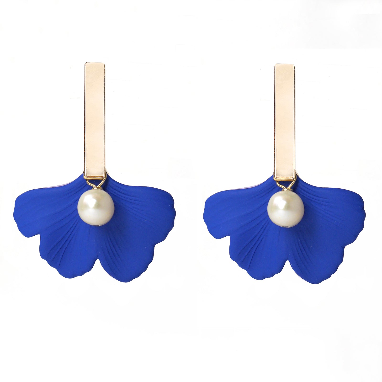 Leaf Earrings-Blues orders